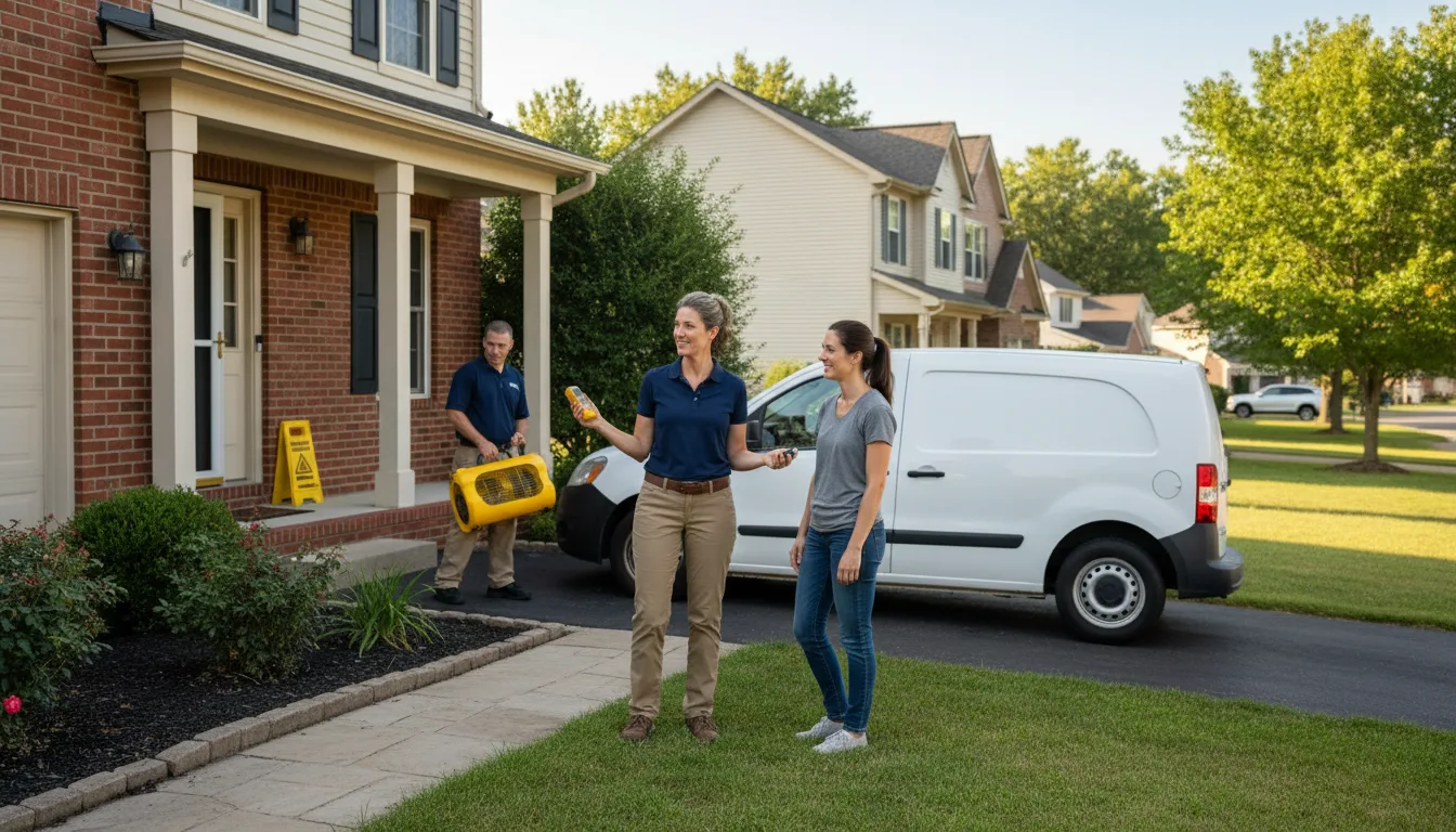 Water restoration image for Home Water Damage Repair in Mullins, SC